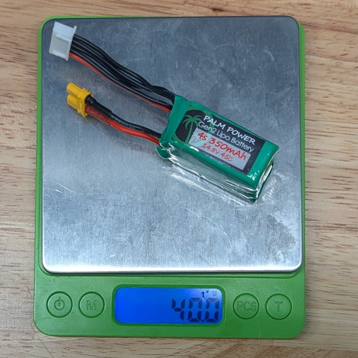 Palm Power 4S 350mAh XT30 Gen2 65C Lipo Battery