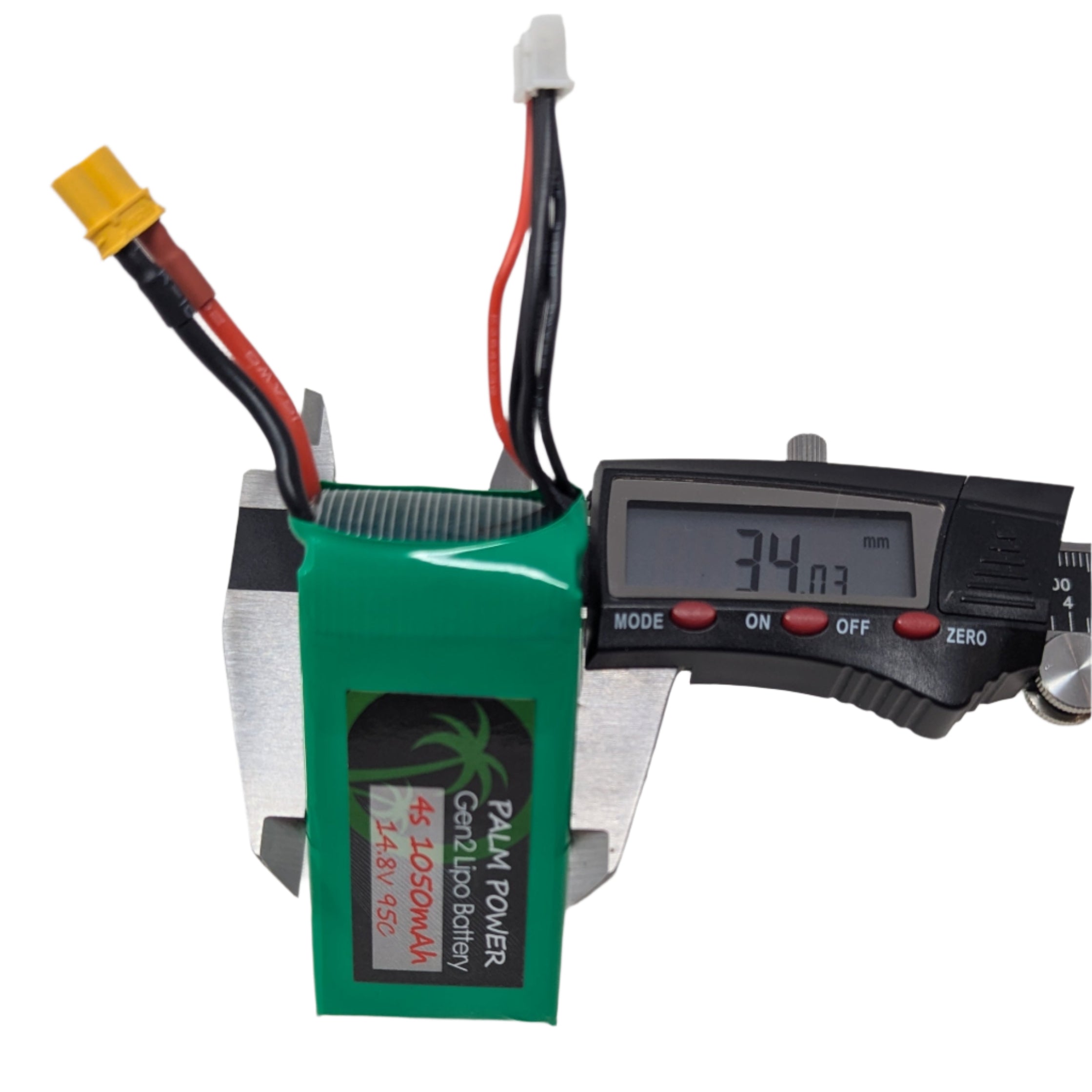 Palm Power 4S 1050mAh XT30 Gen2 95C Lipo Battery