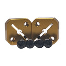 Repeat Gold Clamp Hub (2pcs) - 3mm Bore