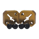Repeat Gold Clamp Hub (2pcs) - 4mm Bore