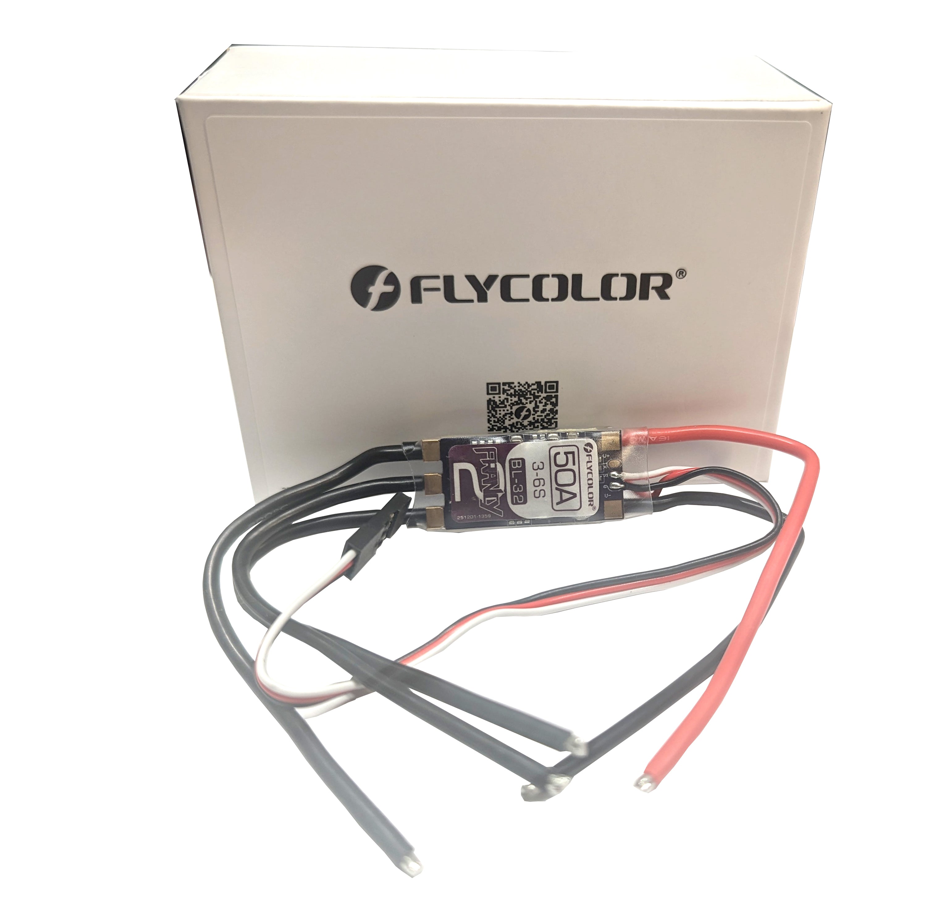 Flycolor Francy 2 50A BLHeli_32 3-6S Brushless ESC w/ BEC - CLEARANCE