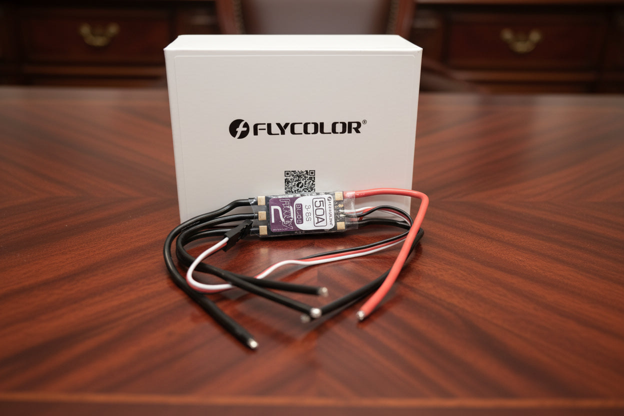 Flycolor Francy 2 50A BLHeli_32 3-6S Brushless ESC w/ BEC - CLEARANCE