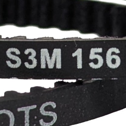 S3M Timing Belt 156mm, 52T, 4mm width