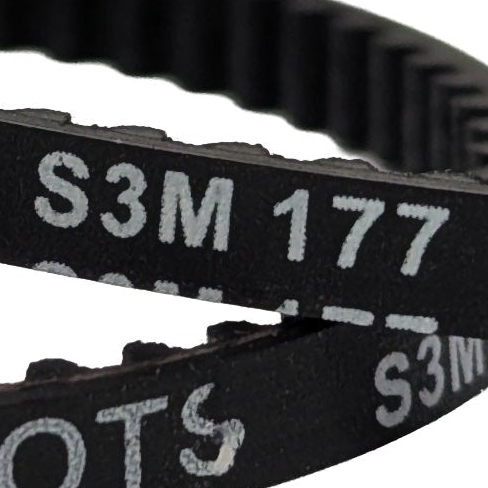 S3M Timing Belt 177mm, 59T, 4mm width