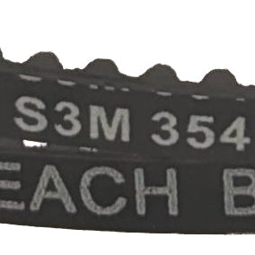 S3M Timing Belt 354mm, 118T, 4mm width