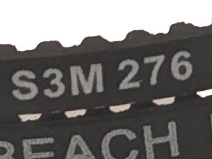 S3M Timing Belt 276mm, 92T, 4mm width