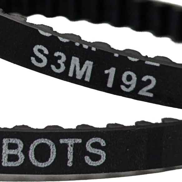 S3M Timing Belt 192mm, 64T, 4mm width