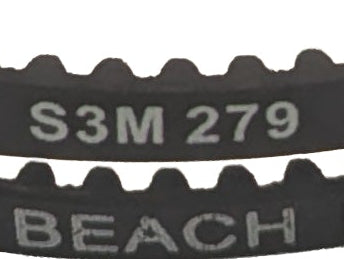 S3M Timing Belt 279mm, 93T, 4mm width