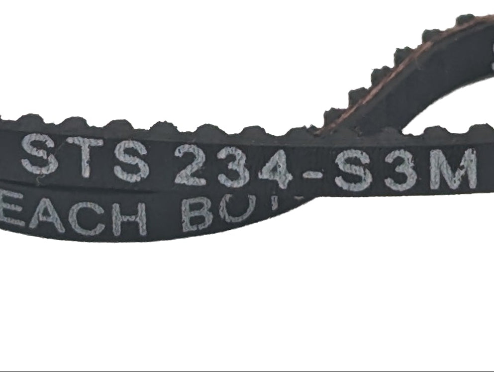 S3M Timing Belt 234mm, 78T, 4mm width