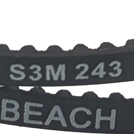 S3M Timing Belt 243mm, 81T, 4mm width