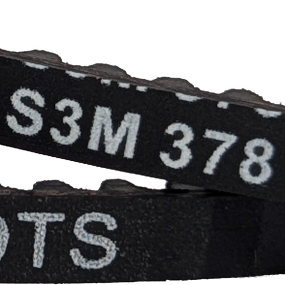 S3M Timing Belt 378mm, 126T, 4mm width
