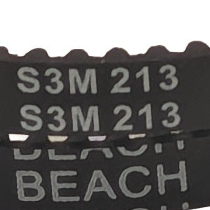 S3M Timing Belt 213mm, 71T, 6MM width