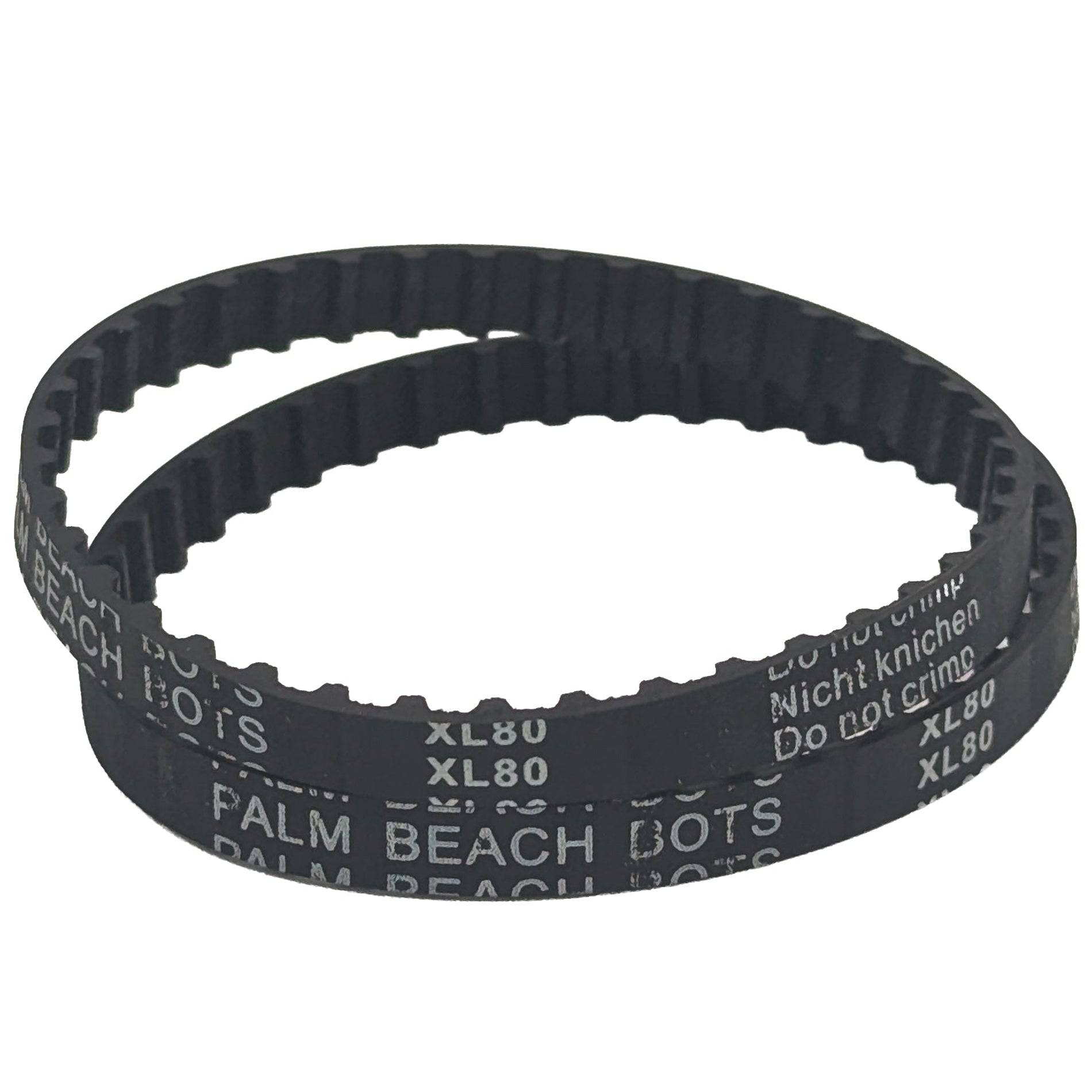 XL Timing Belt 80XL 40T, 8", 0.25" width, 0.20" pitch