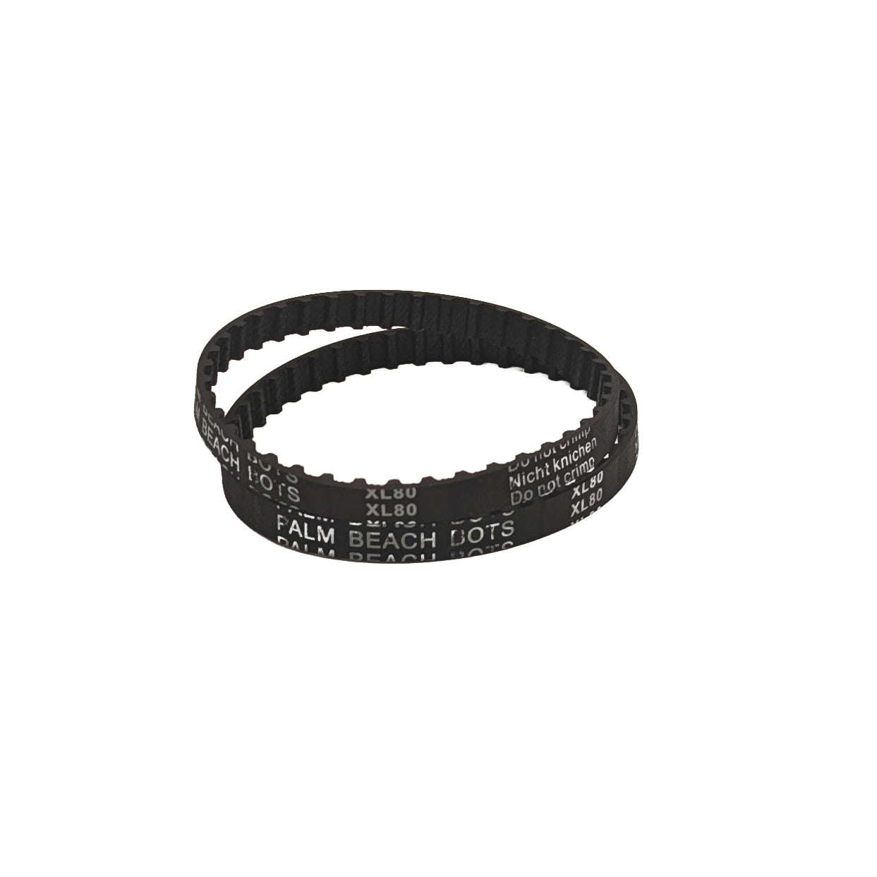 XL Timing Belt 80XL 40T, 8", 0.25" width, 0.20" pitch