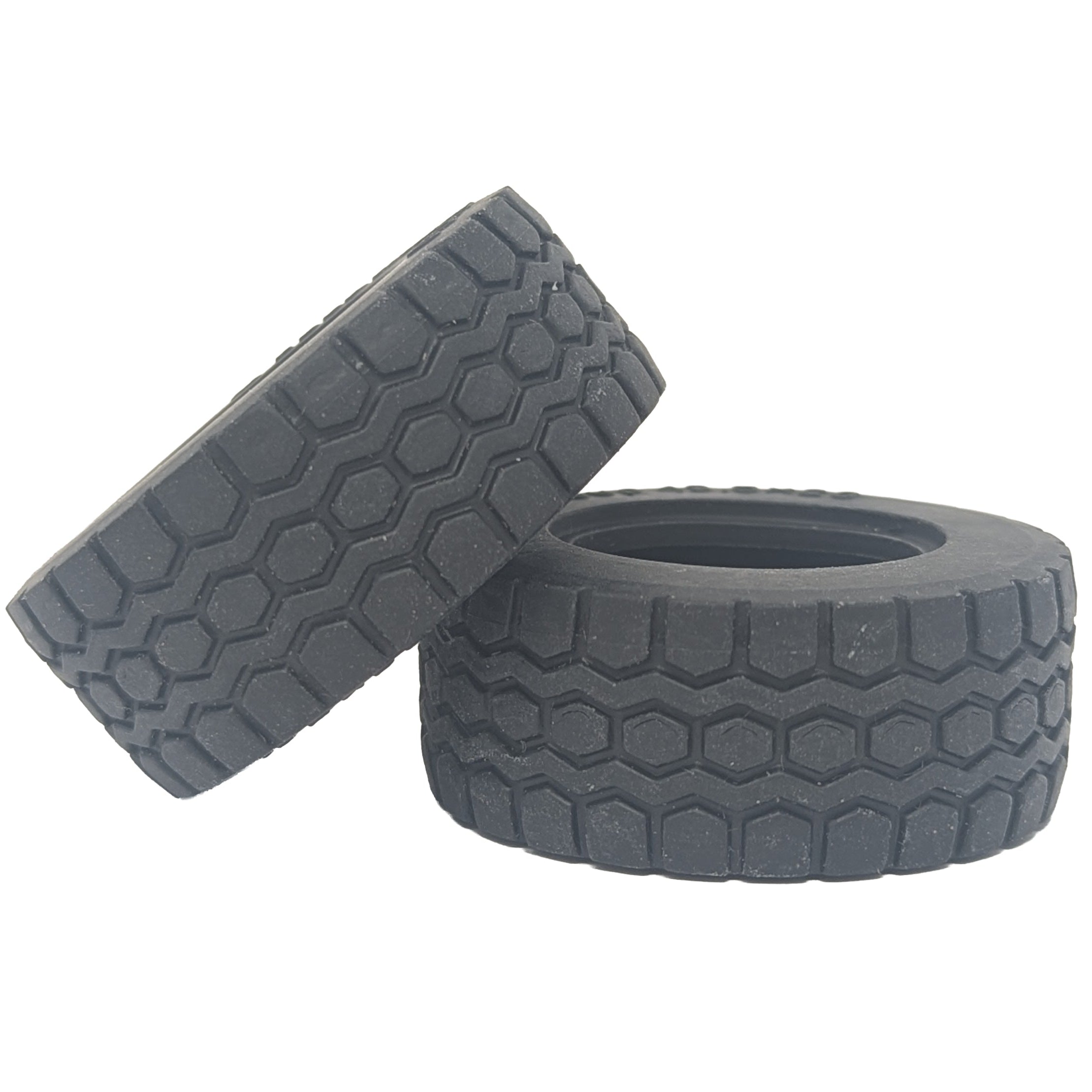 Rubber Tires for Gen2 Plastic Kits 49.5x20mm (PAIR)
