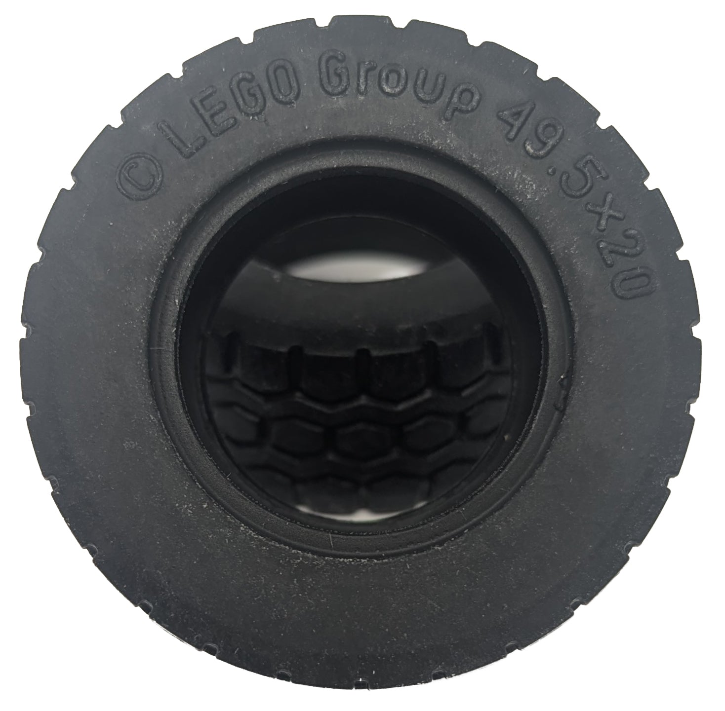 Rubber Tires for Gen2 Plastic Kits 49.5x20mm (PAIR)
