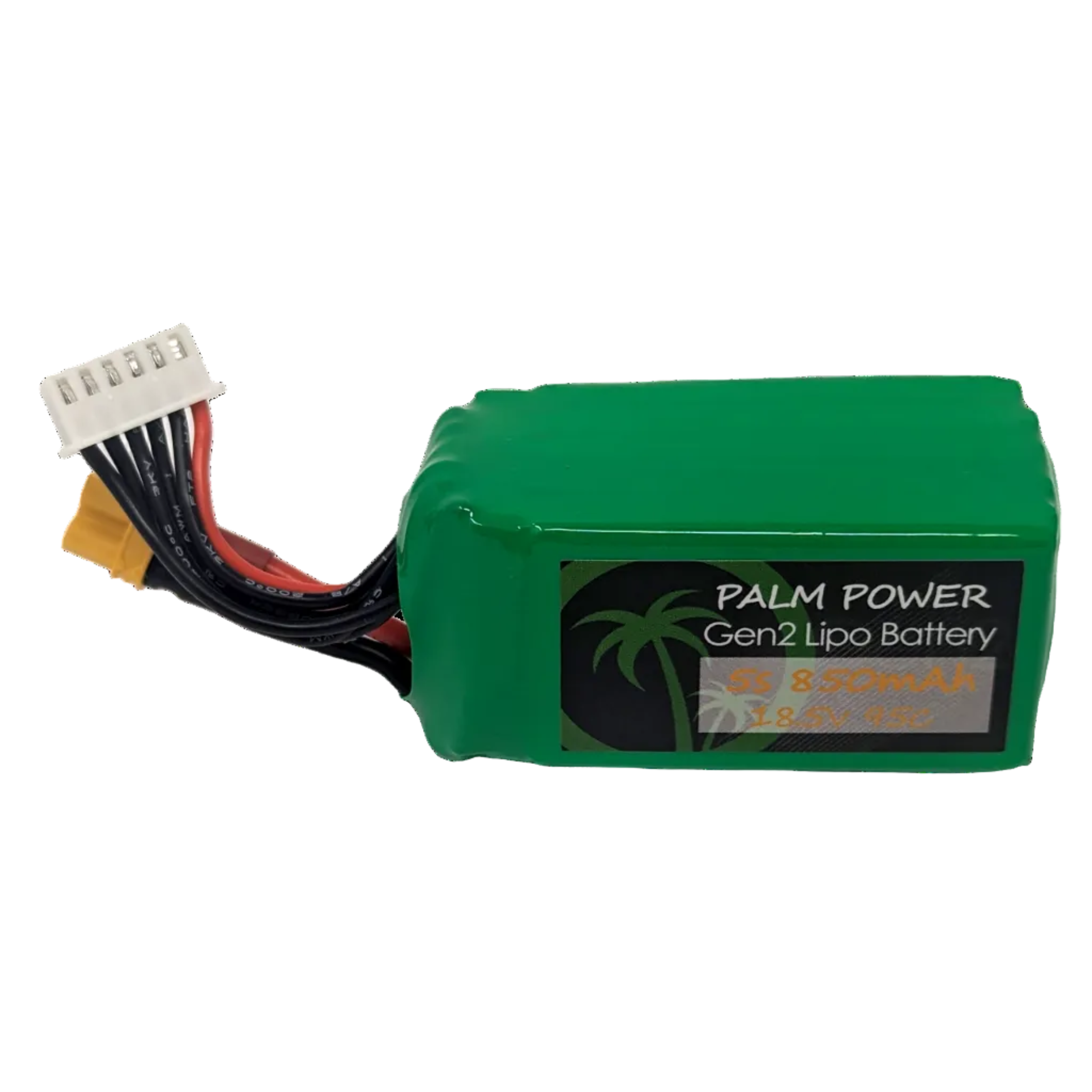 Palm Power 5S 850mAh XT30 Gen2 95C Lipo Battery