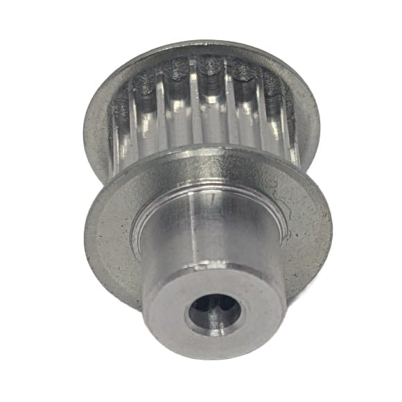 HTD3M Pulley - 17T with Hub, 4mm Bore - Works with S3M