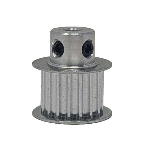 HTD3M Pulley - 17T with Hub, 4mm Bore - Works with S3M