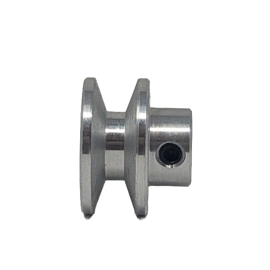 V Belt MB Pulley with hub - 19mm, 4mm Bore