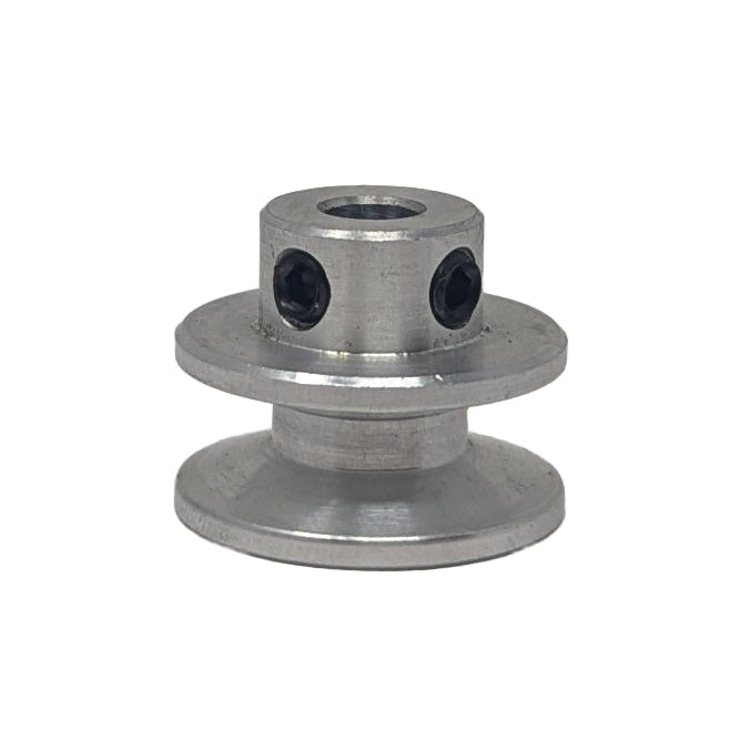 V Belt MB Pulley with hub - 19mm, 5mm Bore