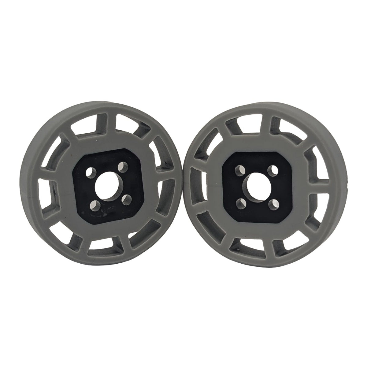 Rubber Flex Wheels 1.75", 30A (Grey) - PAIR