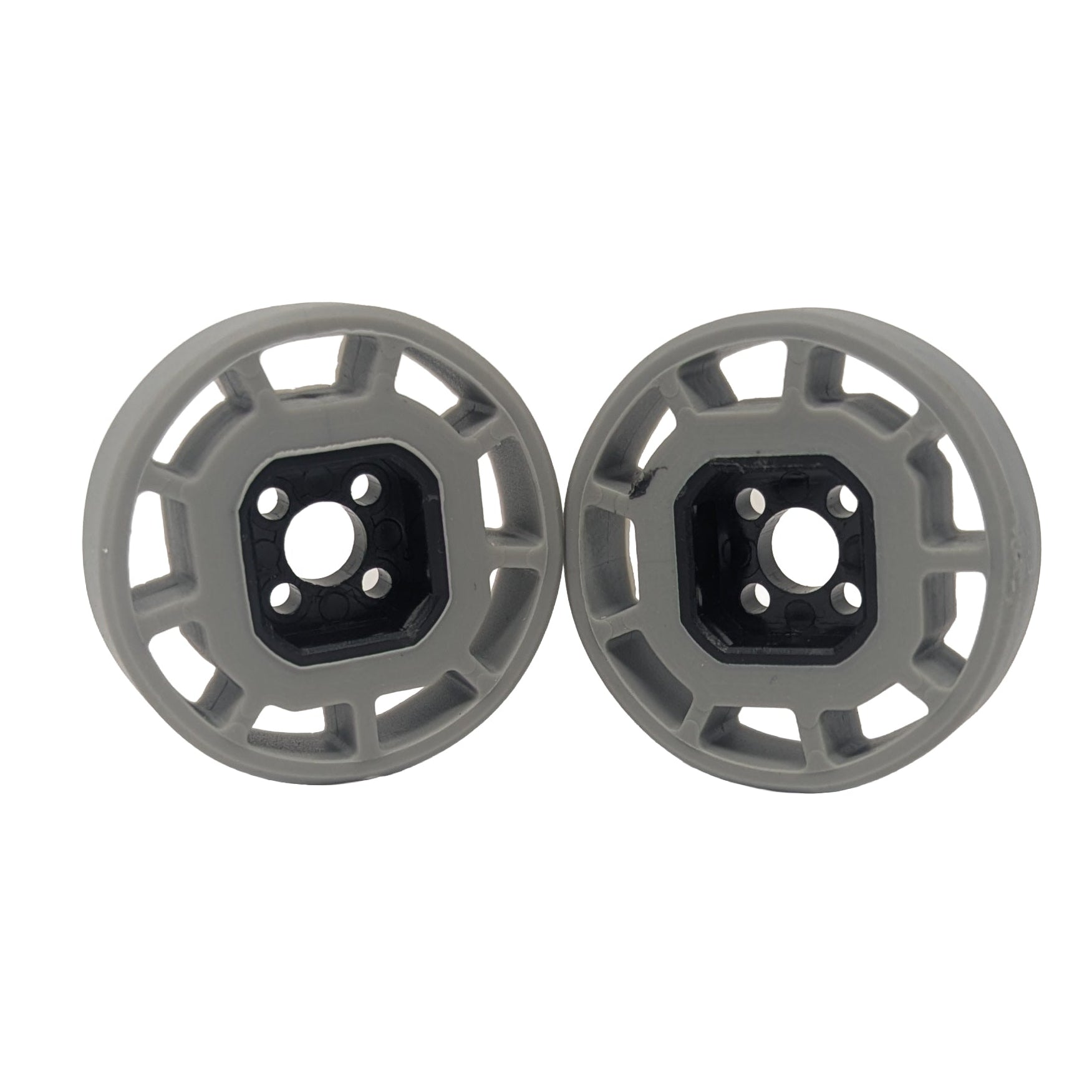 Rubber Flex Wheels 1.75", 30A (Grey) - PAIR