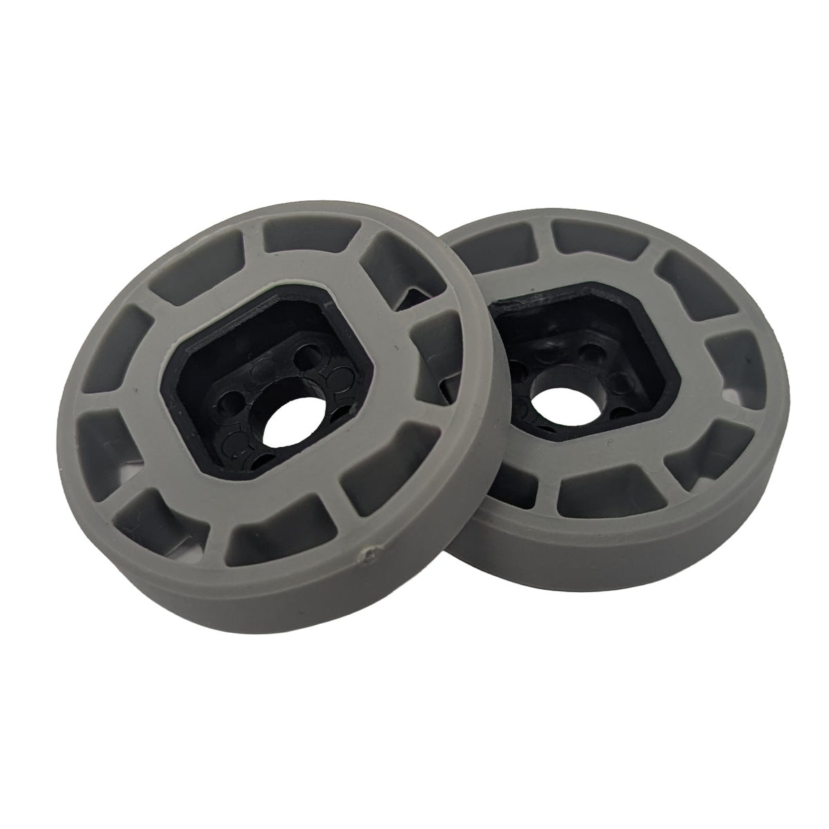Rubber Flex Wheels 1.75", 30A (Grey) - PAIR