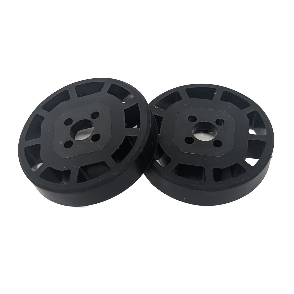 Rubber Flex Wheels 1.75", 45A (Black) - PAIR