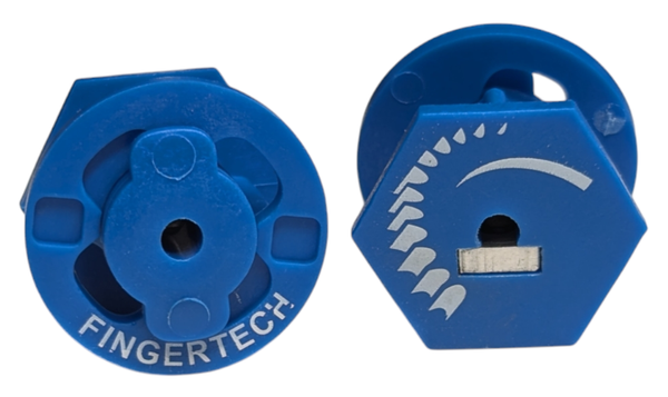 FingerTech Lightweight Twist Hubs Wide (pair) 0.75" x 3mm