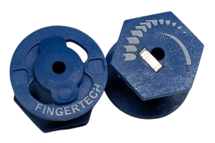 FingerTech Lightweight Twist Hubs Wide (pair) 0.75" x 3mm