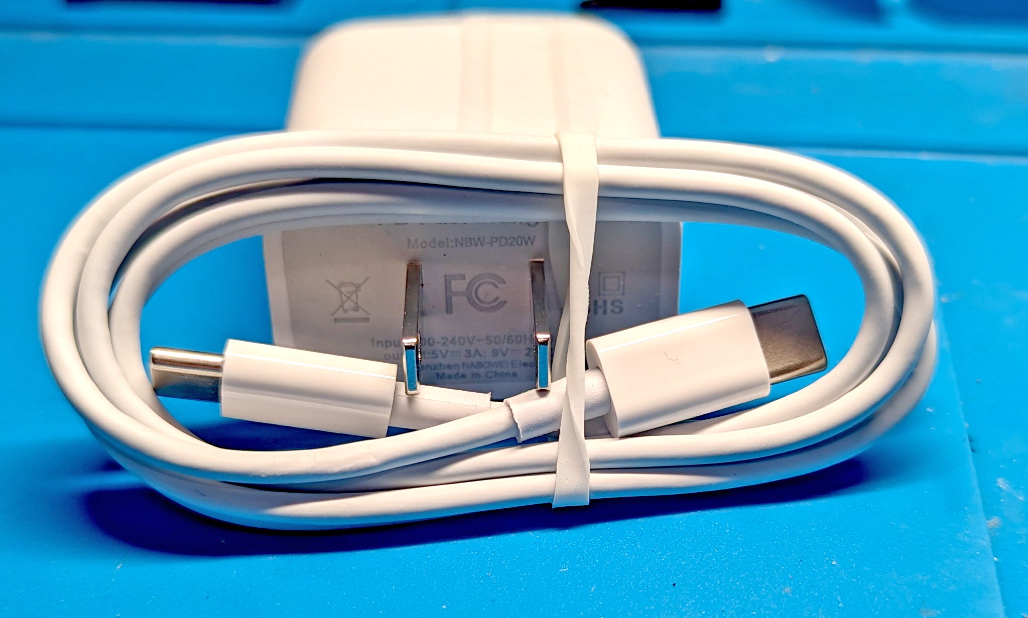 Power Supply and Cable for B6 Neo Battery Charger - USB C 20W 5V/3A