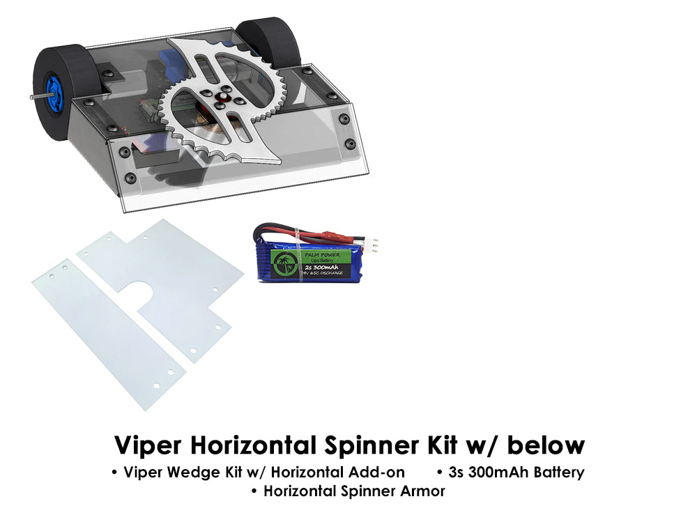 READY TO FIGHT FingerTech Viper Horizontal Spinner Kits - Configurable