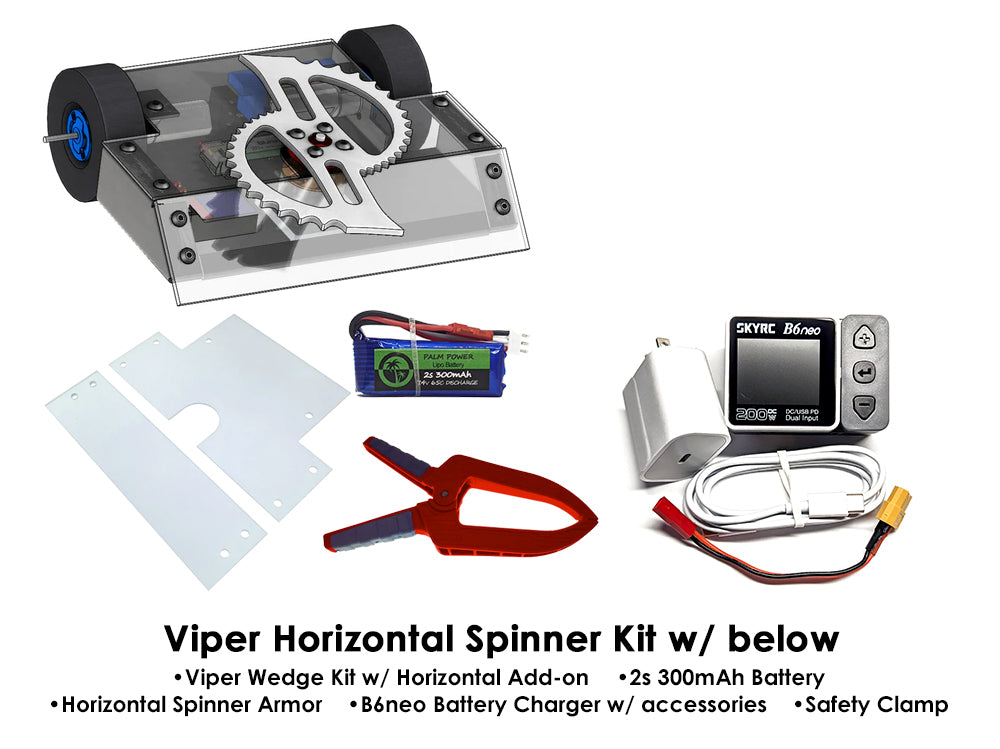READY TO FIGHT FingerTech Viper Horizontal Spinner Kits - Configurable