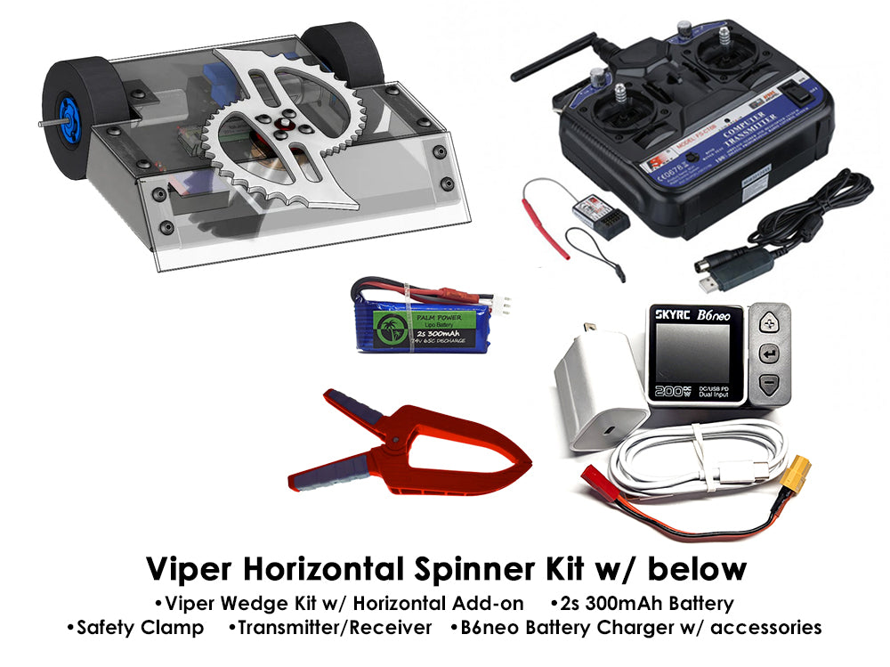 READY TO FIGHT FingerTech Viper Horizontal Spinner Kits - Configurable