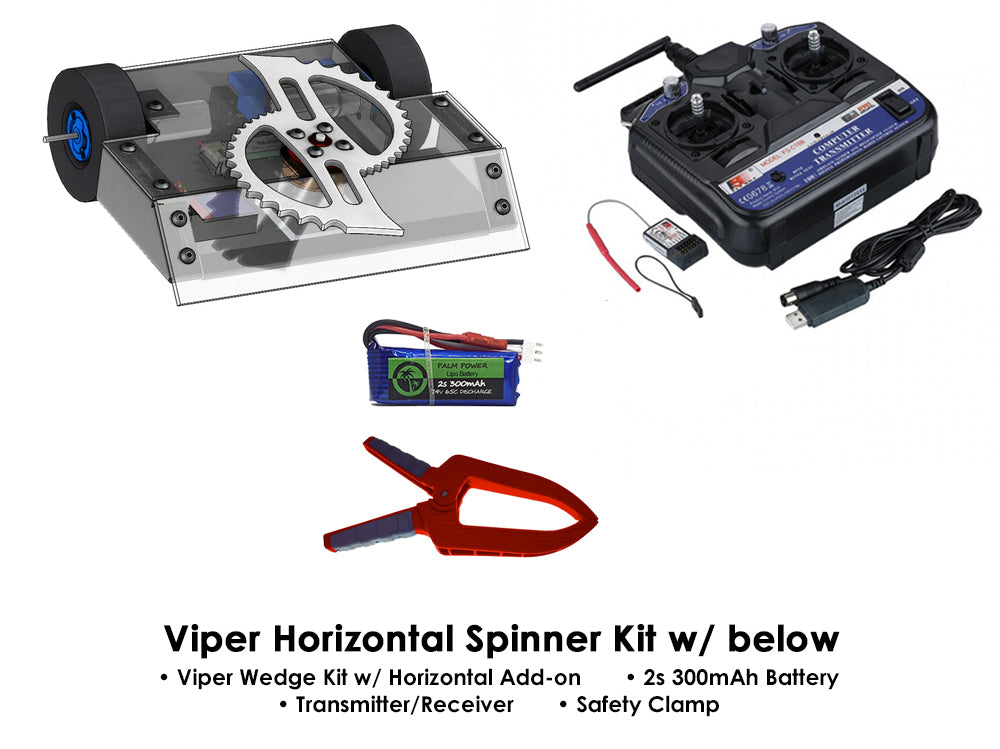 READY TO FIGHT FingerTech Viper Horizontal Spinner Kits - Configurable