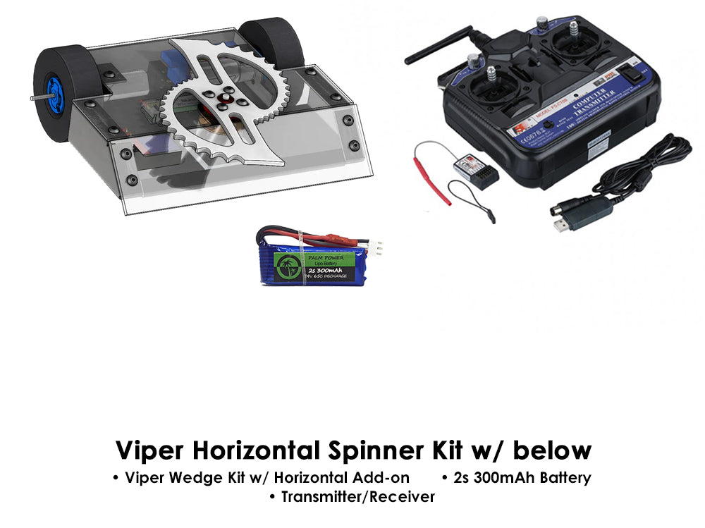 READY TO FIGHT FingerTech Viper Horizontal Spinner Kits - Configurable