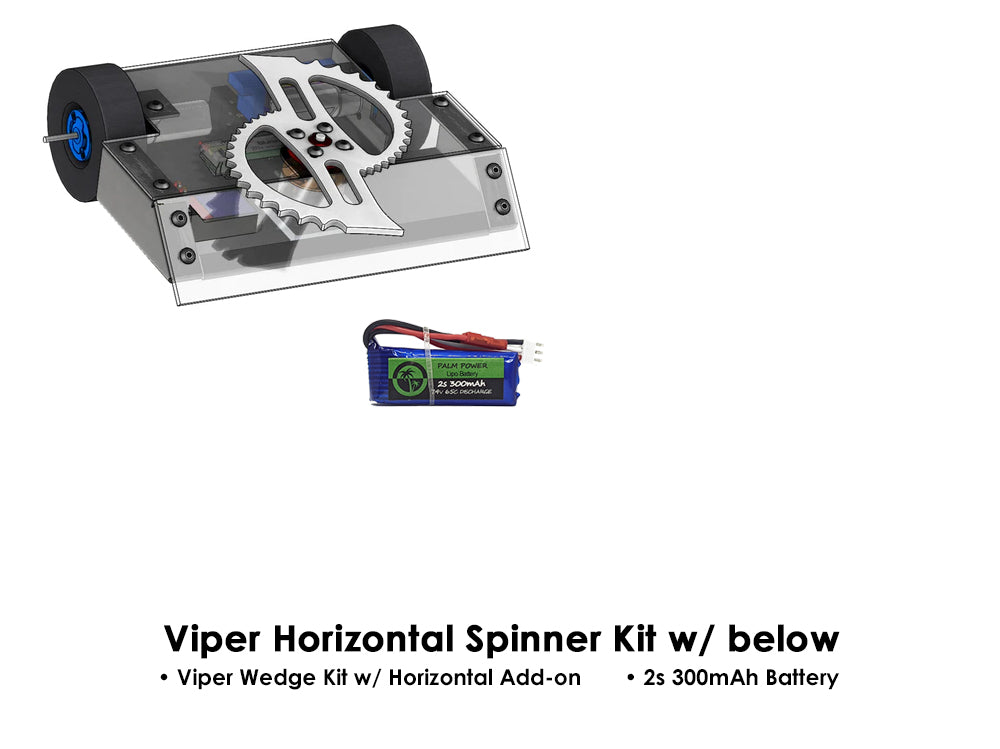 READY TO FIGHT FingerTech Viper Horizontal Spinner Kits - Configurable
