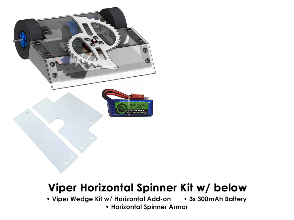 READY TO FIGHT FingerTech Viper Horizontal Spinner Kits - Configurable