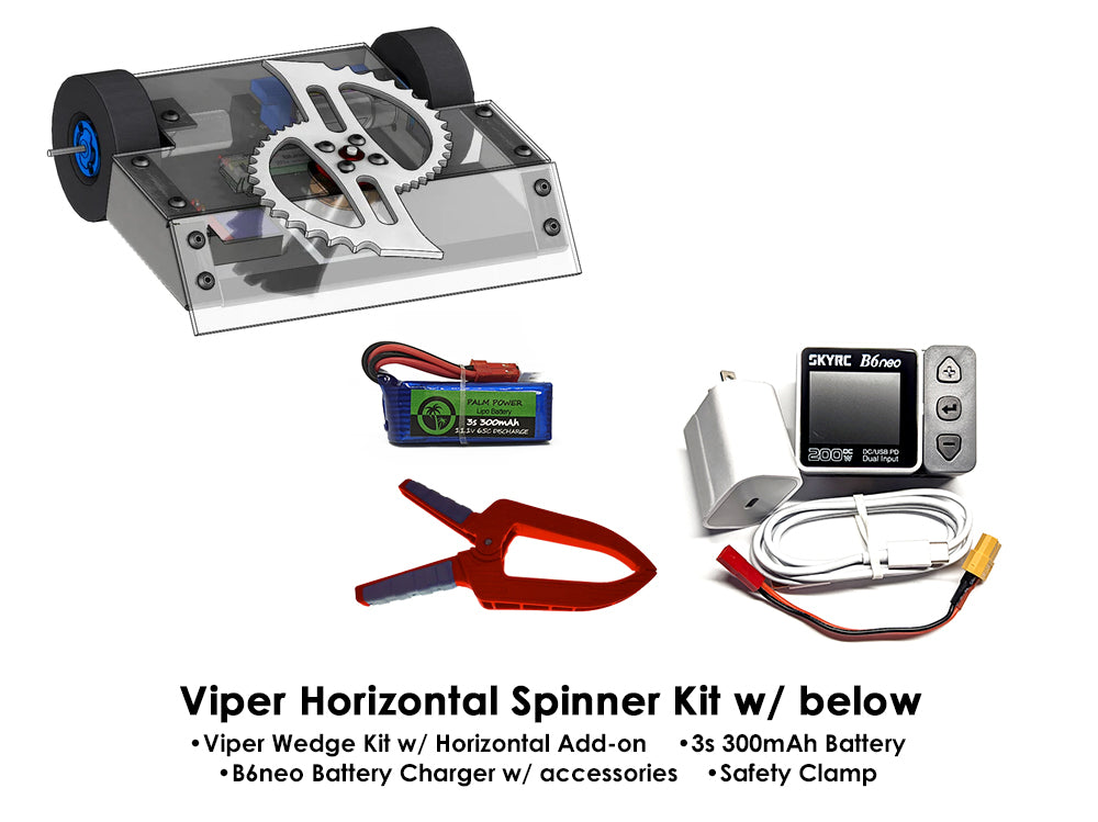 READY TO FIGHT FingerTech Viper Horizontal Spinner Kits - Configurable