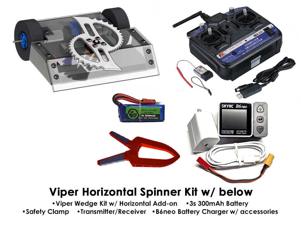 READY TO FIGHT FingerTech Viper Horizontal Spinner Kits - Configurable