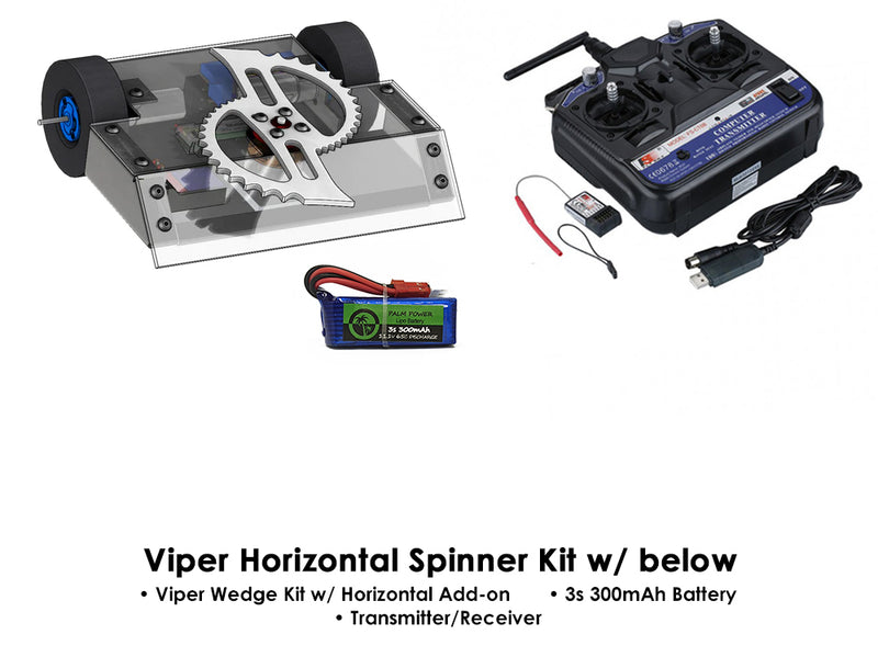 READY TO FIGHT FingerTech Viper Horizontal Spinner Kits - Configurable