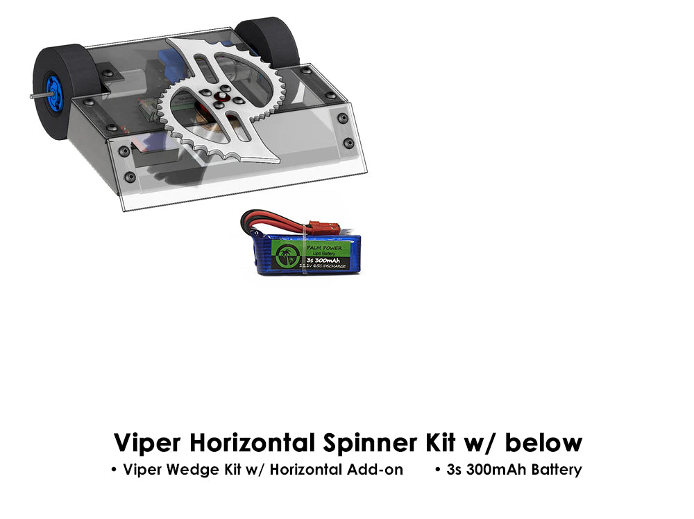 READY TO FIGHT FingerTech Viper Horizontal Spinner Kits - Configurable
