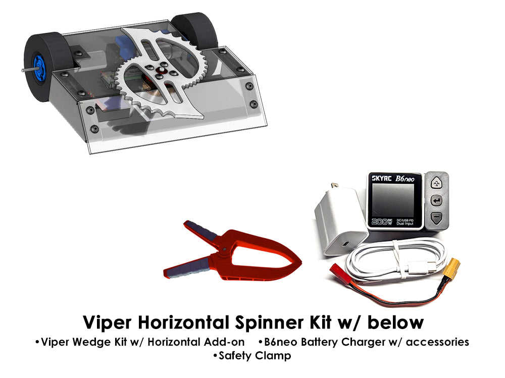 READY TO FIGHT FingerTech Viper Horizontal Spinner Kits - Configurable