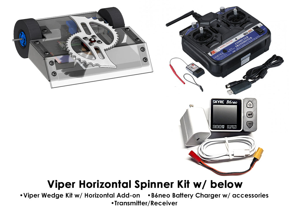 READY TO FIGHT FingerTech Viper Horizontal Spinner Kits - Configurable