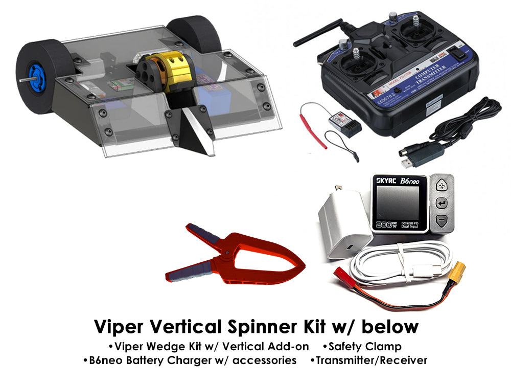 READY TO FIGHT FingerTech Viper Vertical Spinner Kits - Configurable