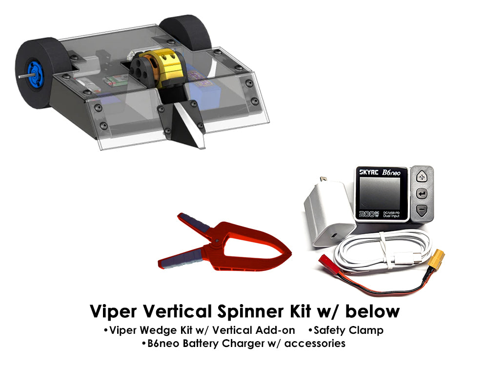 READY TO FIGHT FingerTech Viper Vertical Spinner Kits - Configurable