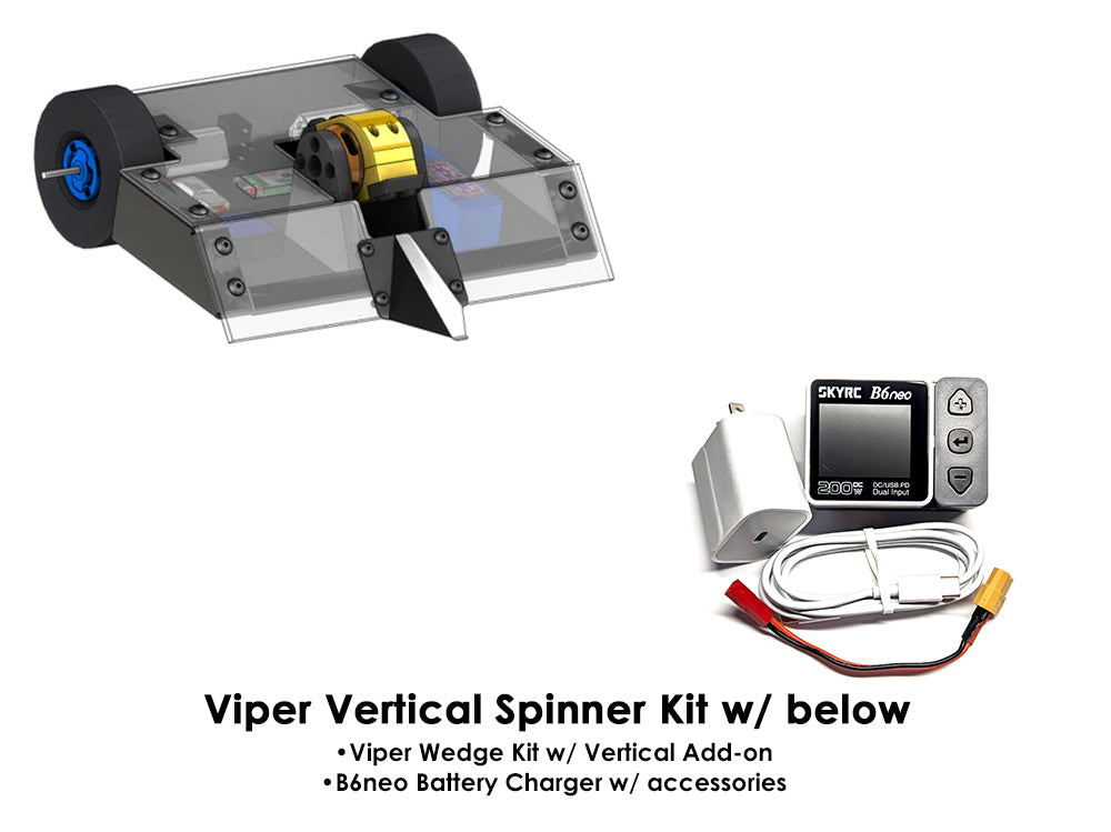 READY TO FIGHT FingerTech Viper Vertical Spinner Kits - Configurable