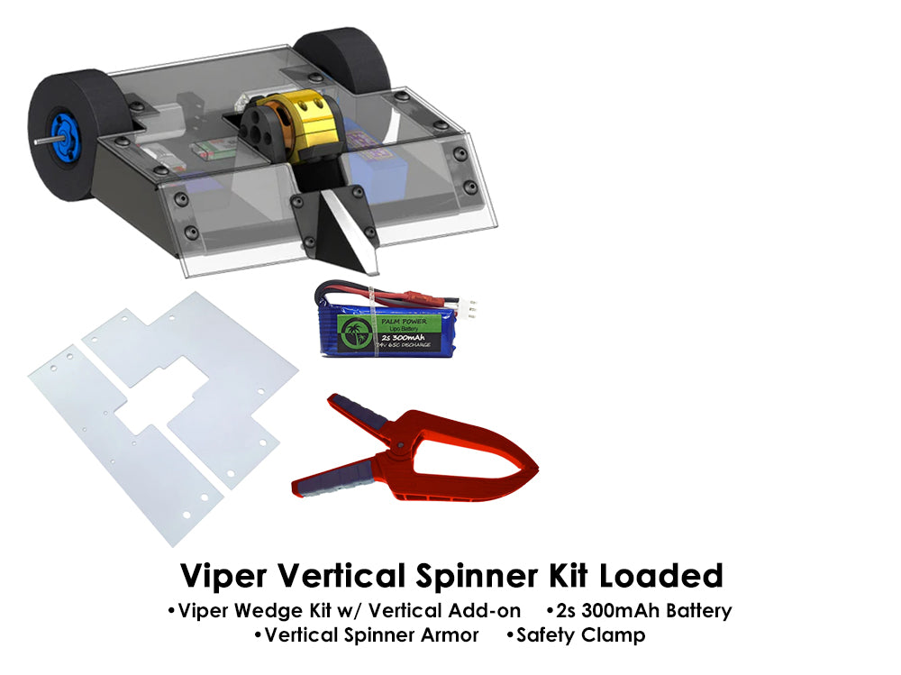 READY TO FIGHT FingerTech Viper Vertical Spinner Kits - Configurable