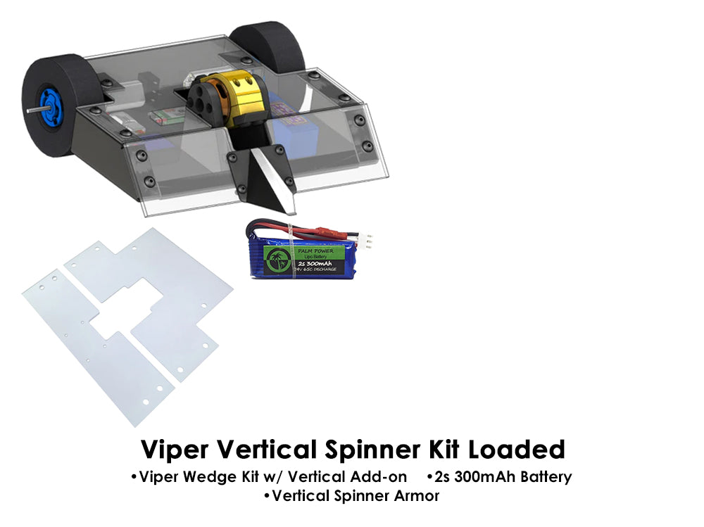READY TO FIGHT FingerTech Viper Vertical Spinner Kits - Configurable